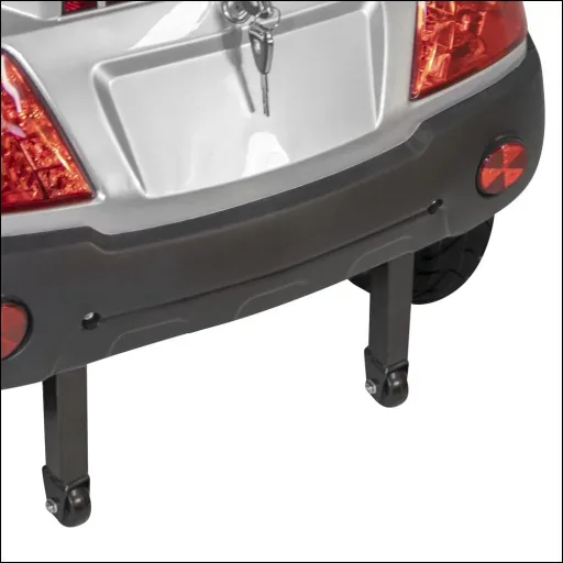 3-wheel electric vehicle Bologna 25 km/h silver including wind and weather protection