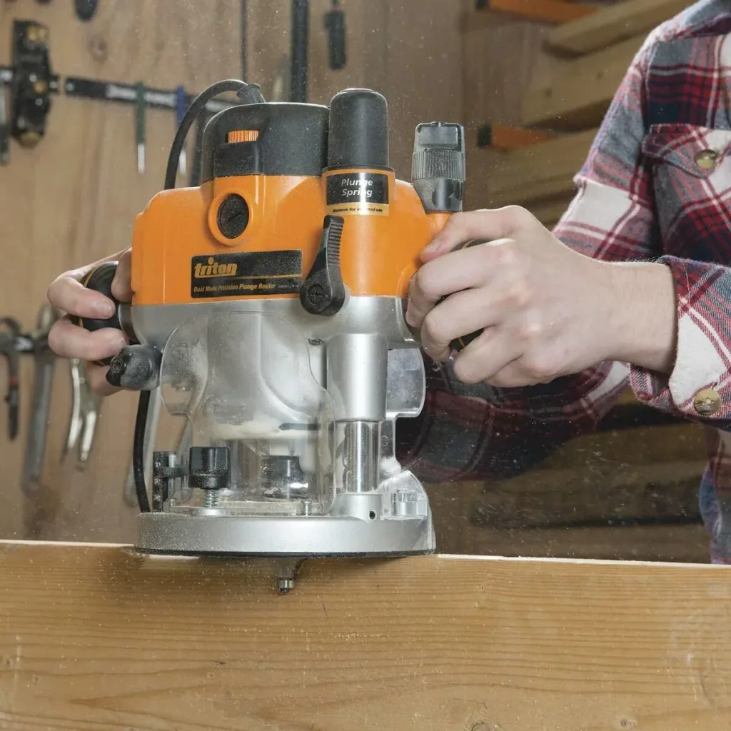 Precision milling machine with dual function - 2400 W - Working depth range: 0 - 68 mm