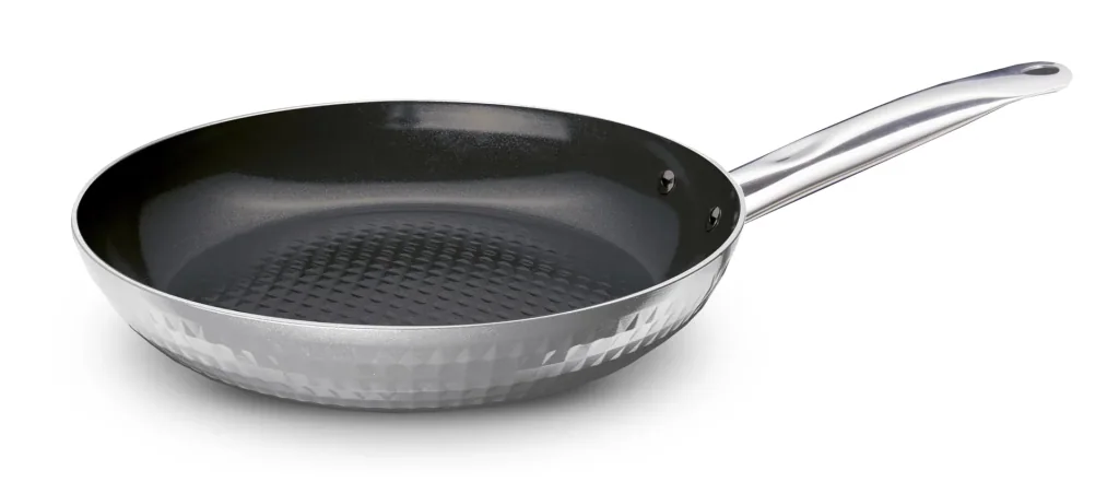Pan set, silver, 3-piece