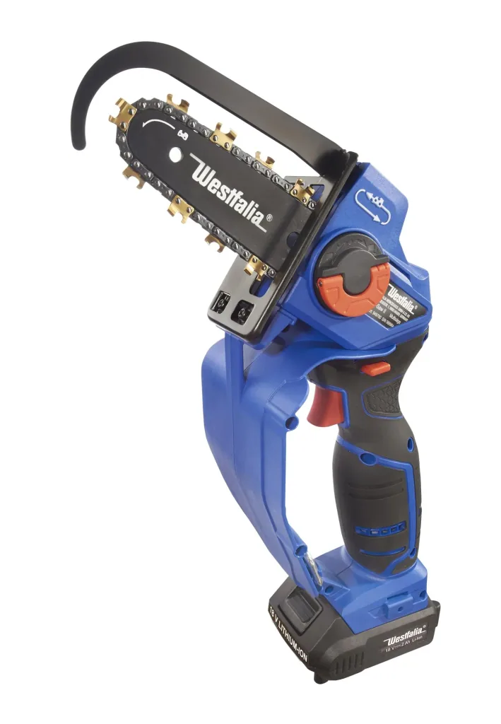 Cordless one-handed power saw "X-SAW II" + 4.0 Ah battery + quick charger + titanium chain