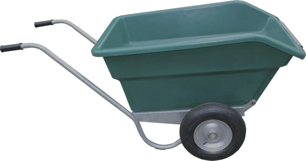 Tweewielige kruiwagen TWB 250 groen