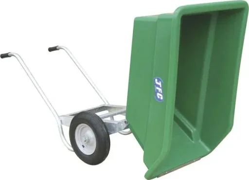 Tweewielige kruiwagen TWB 250 groen