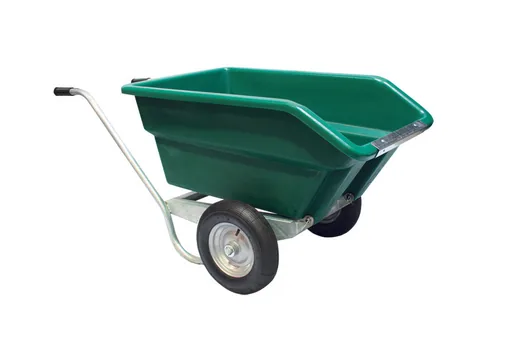 Tweewielige kruiwagen TWB 250 groen