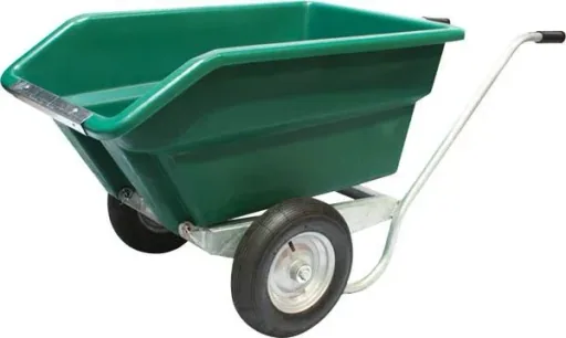 Tweewielige kruiwagen TWB 250 groen