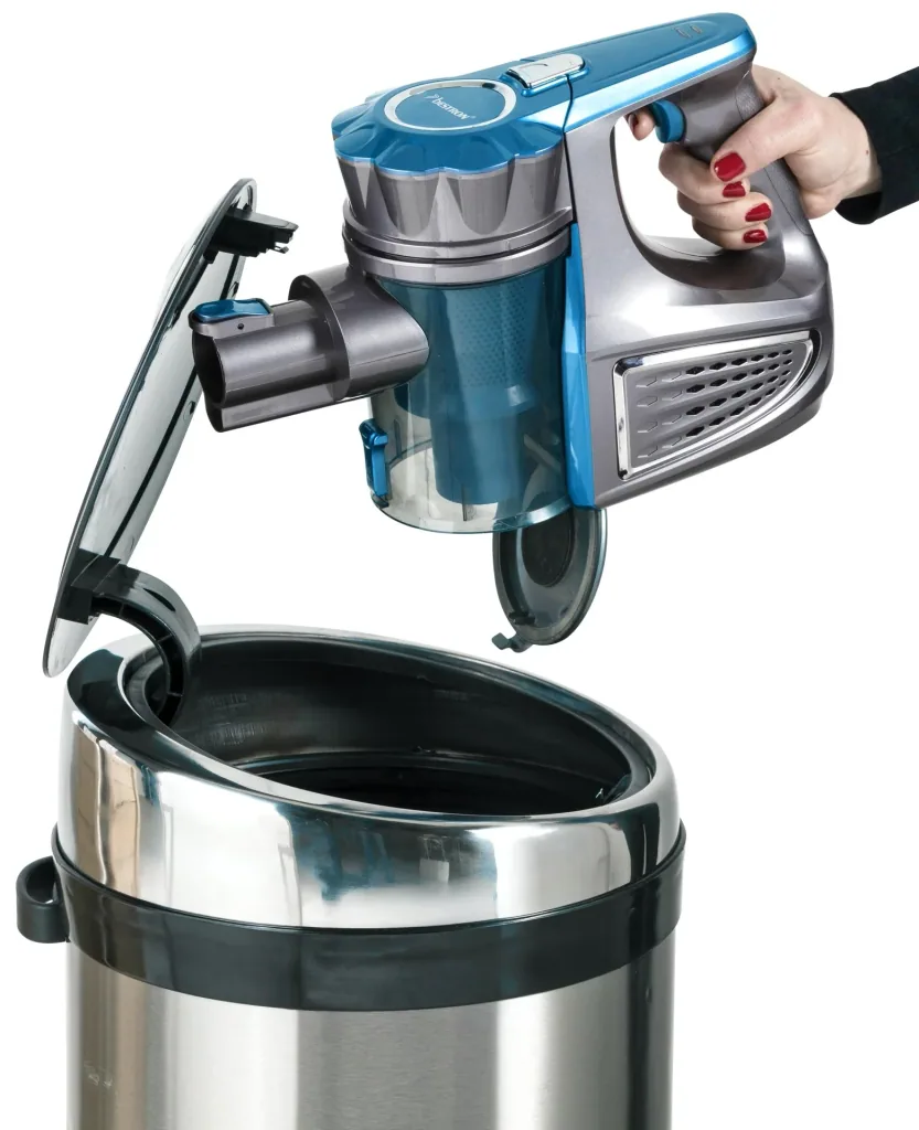 2-in-1 cordless cyclone handheld vacuum cleaner “Practico Go”, bagless, with turbo nozzle and parquet nozzle, 21.6 volts