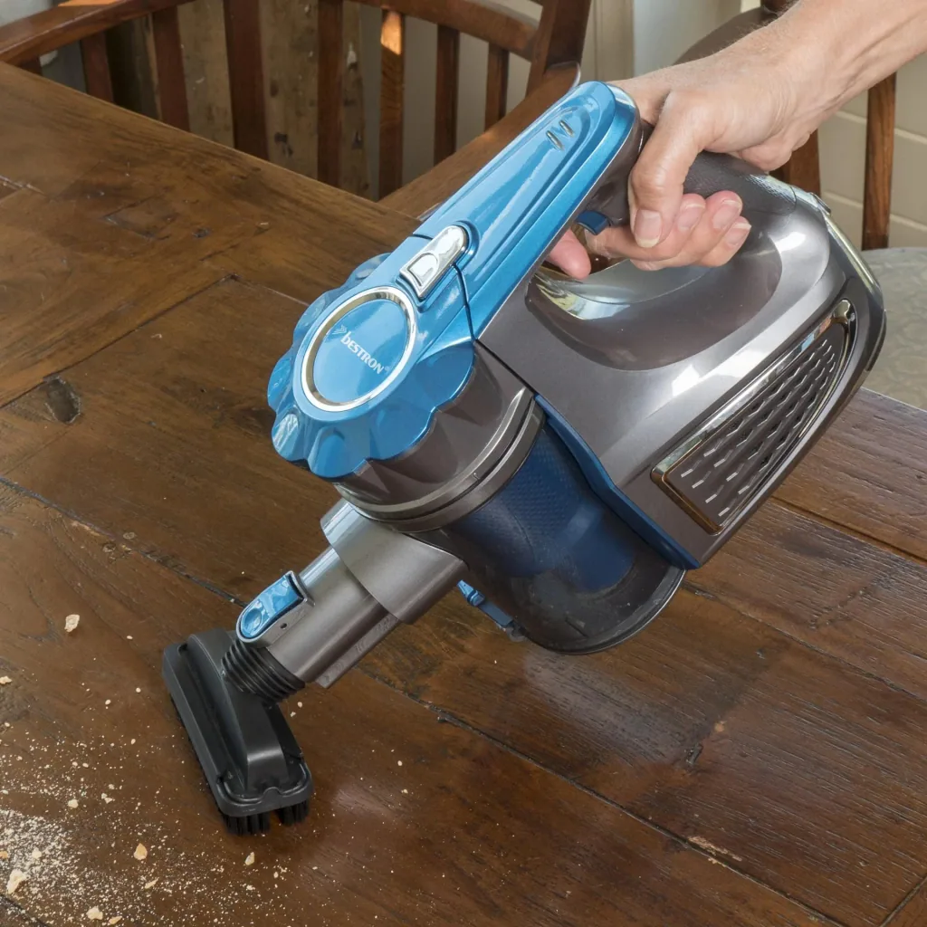 2-in-1 cordless cyclone handheld vacuum cleaner “Practico Go”, bagless, with turbo nozzle and parquet nozzle, 21.6 volts