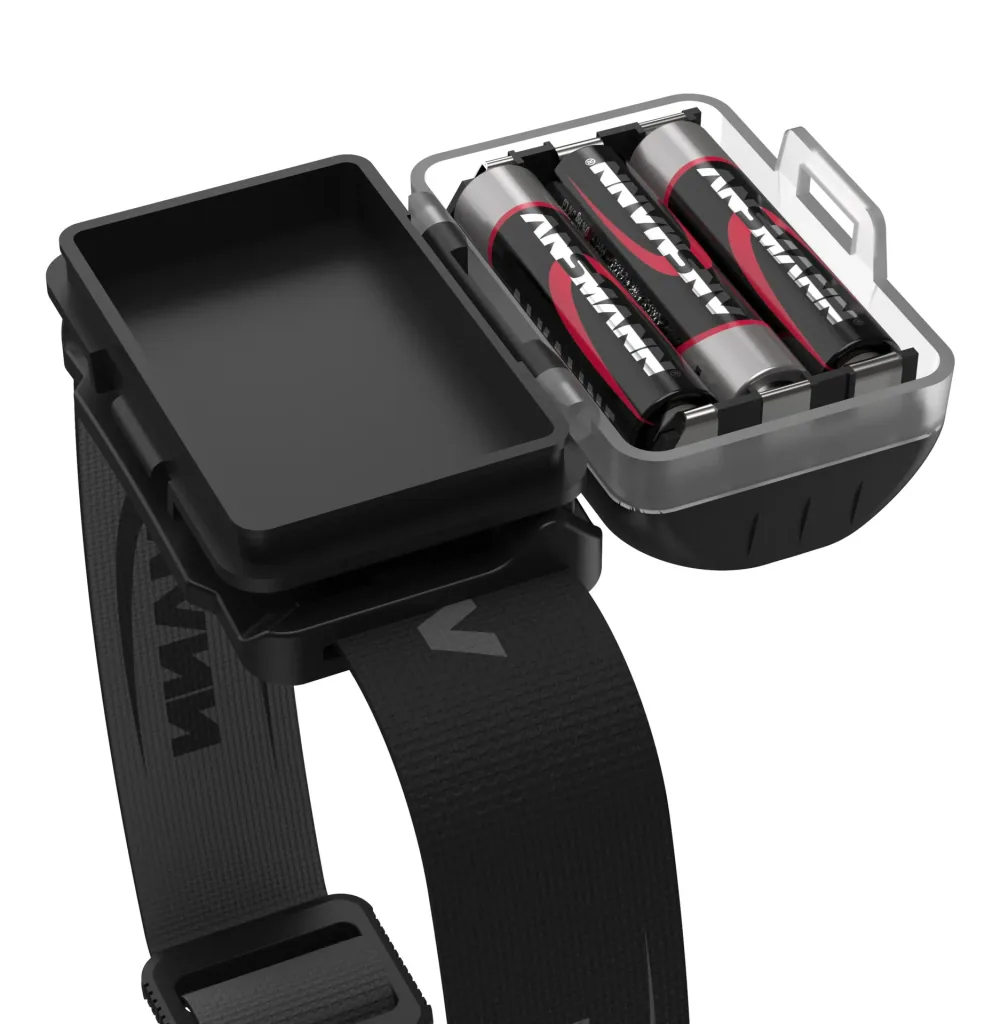 5 Watt LED headlamp with control sensor