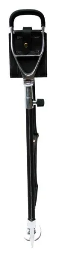 Lightweight seat stick with leather seat