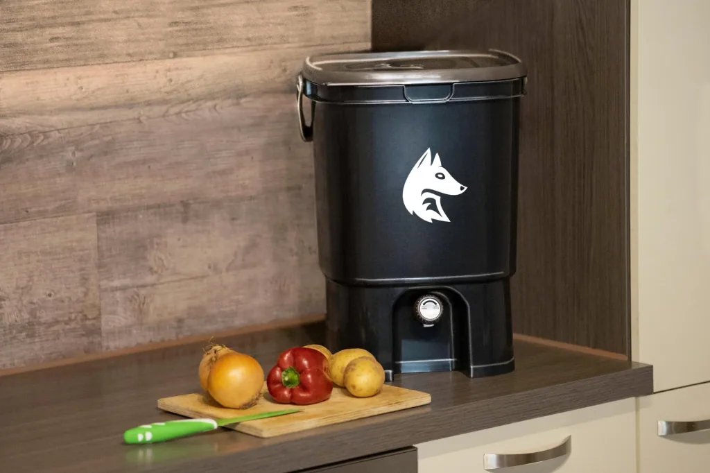 Bokashi Bucket Compost Starter Set Profi, 19 Liter