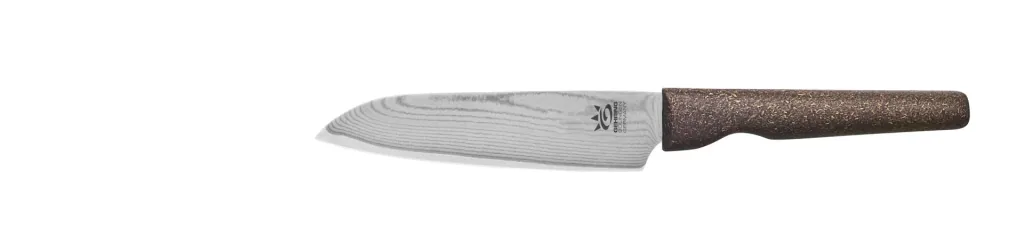 Damascus knife set “Vital”, coconut handles, 3-piece