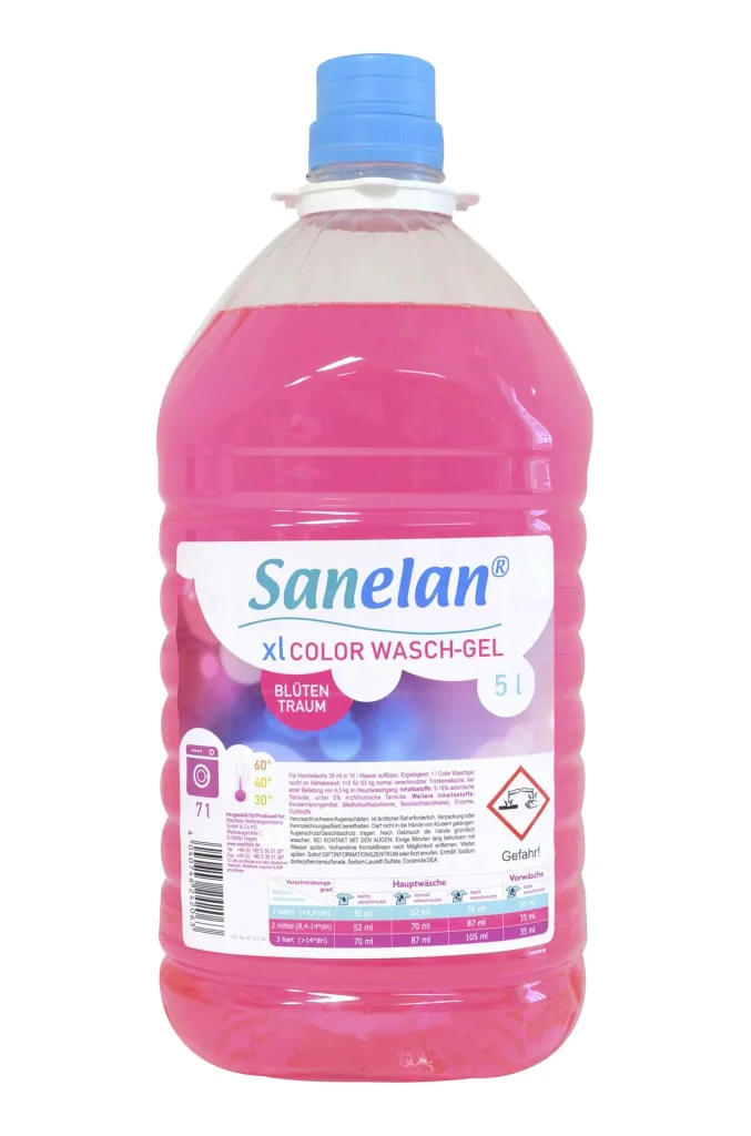 Washing gel Blütentraum, 5 l including dosing cup and tap