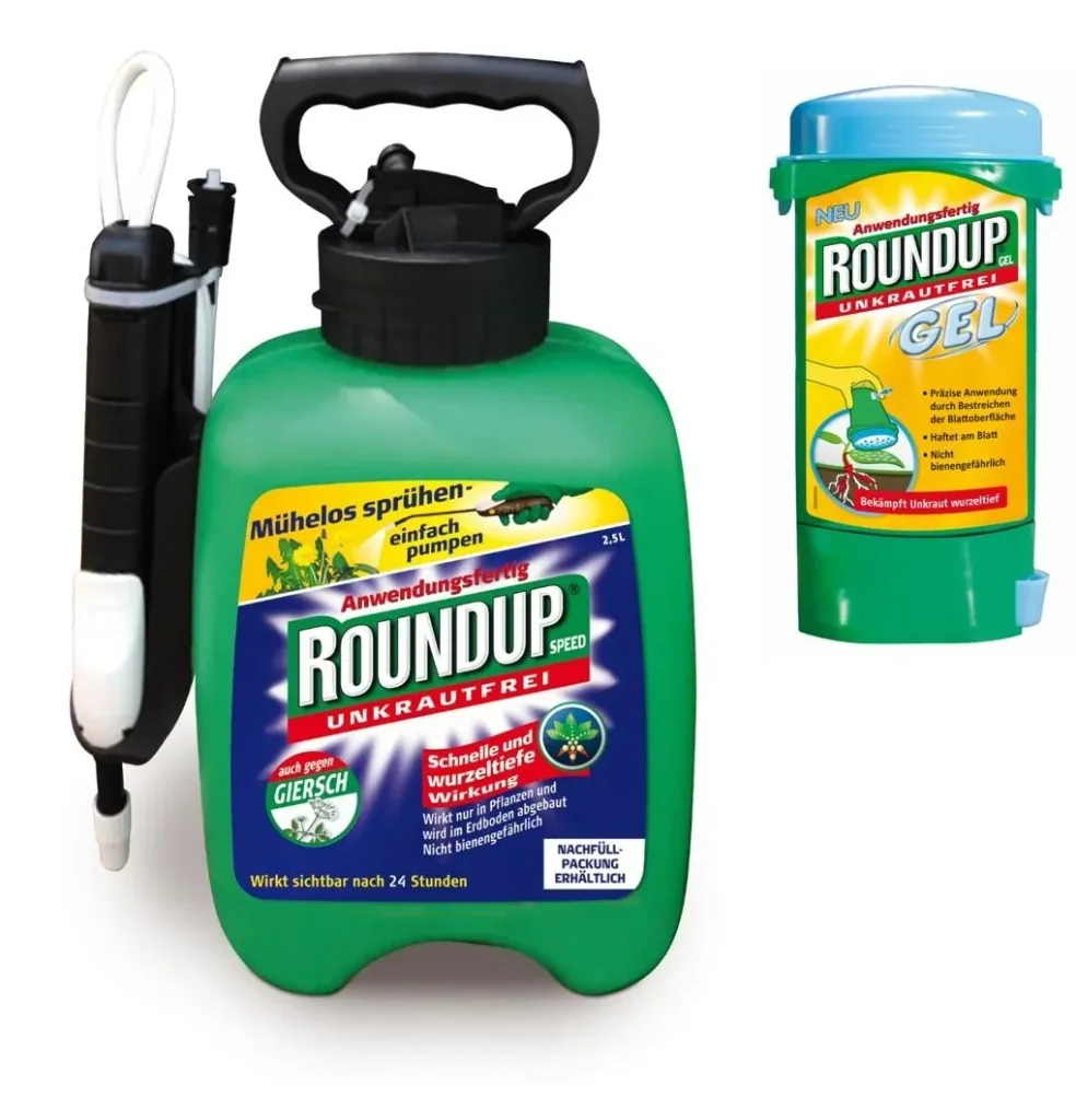 Weed-free Speed ​​- 2.5 L with pressure sprayer Free Roundup Gel