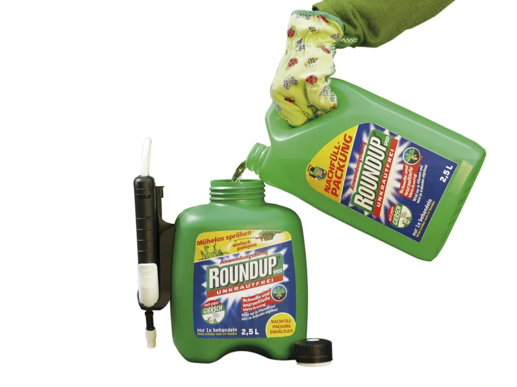Weed-free Speed ​​- 2.5 L with pressure sprayer Free Roundup Gel
