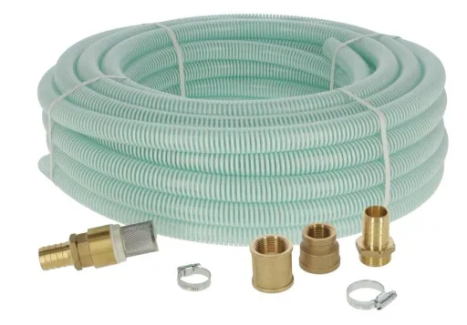 Suction hose set 7 m for pasture pump