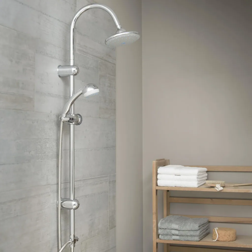 JAMAICA FRESH overhead shower set, chrome