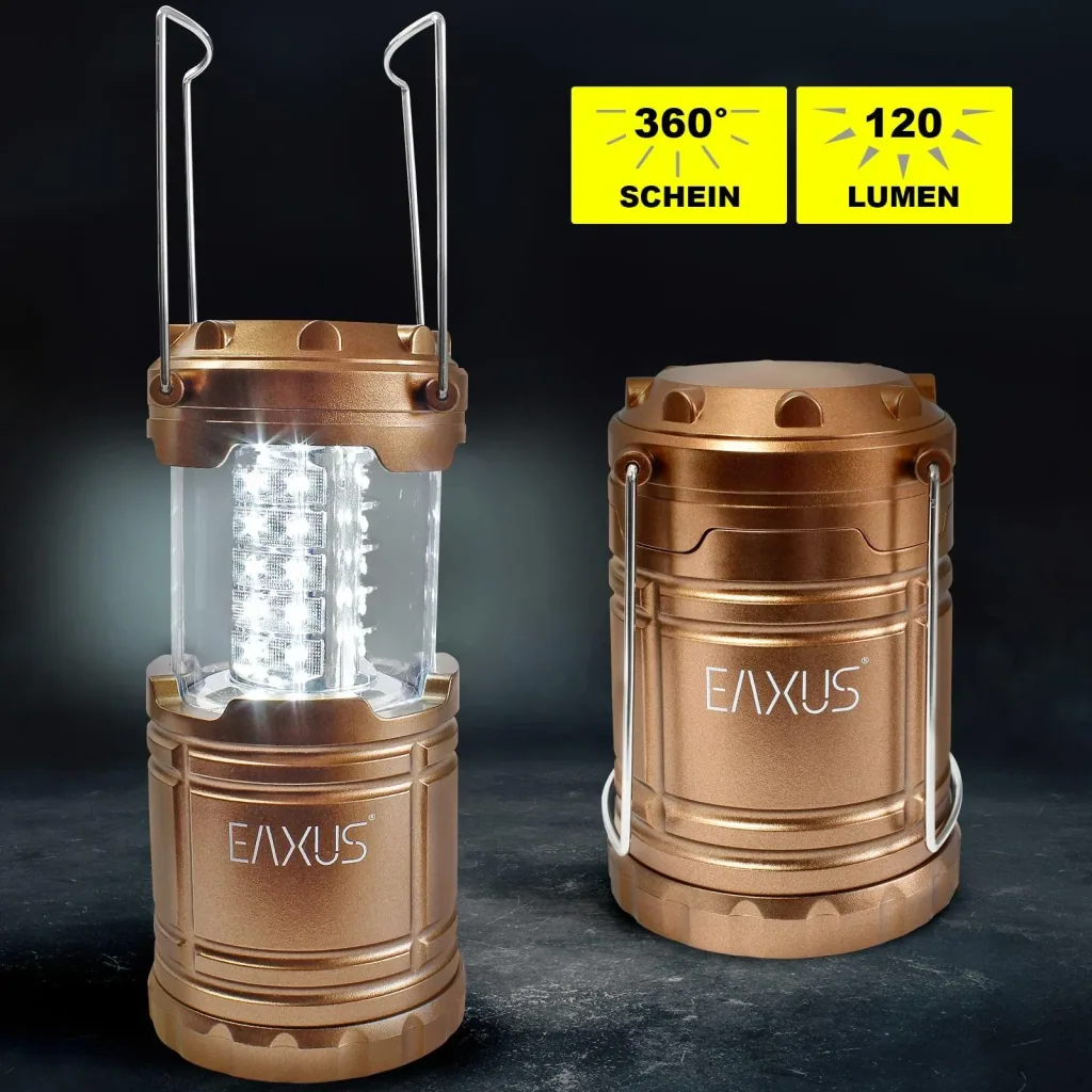 LED camping lantern Traveler, collapsible