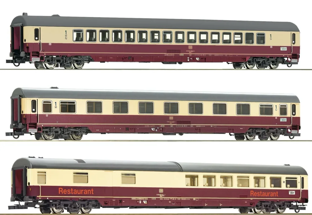 Car set 1, 3-part: EC 24 Erasmus, DB
