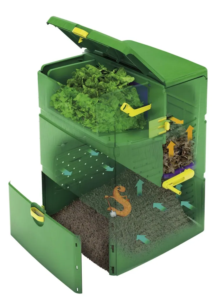 Composter "Aeroplus 6000", Grün