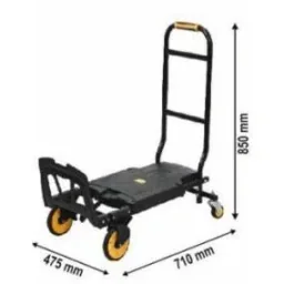 NL Folding trolley - Platform trolley 2 in 1 - 130 kg