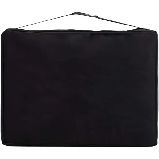 Foldable massage table with 3 zones, wood purple