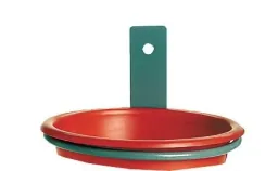 Wall bracket for poultry slaughter funnel