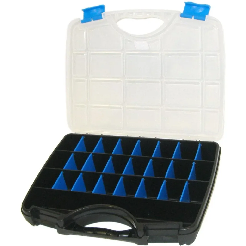 TAYG sorting box - 388 x 290 x 61 mm - With 21 removable compartments