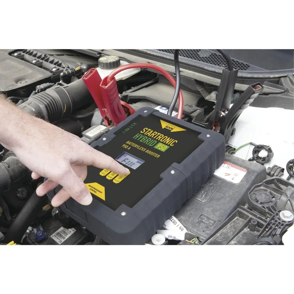 Jump starter "Startronic Hybrid 950", with lithium battery