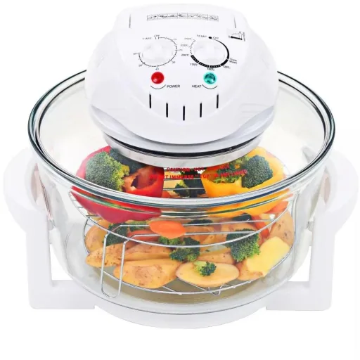 Halogen convection oven with expansion ring 1400 W 17 L