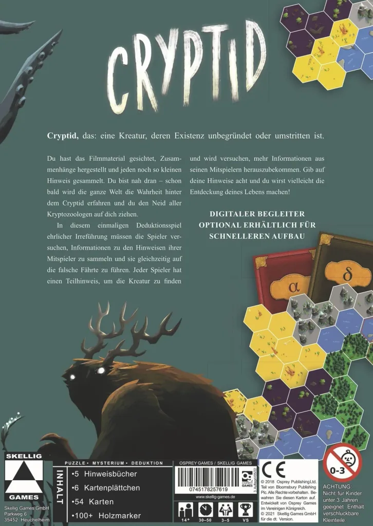 Cryptid - Nominated for Kennerspiel des Jahres 2022