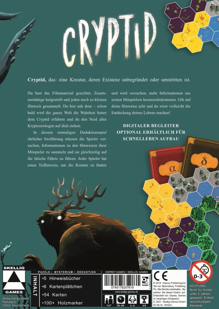 Cryptid - Nominated for Kennerspiel des Jahres 2022