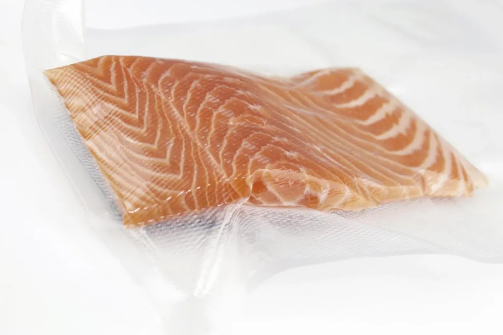 Vacuum sealer set, stainless steel, 150 watts + 50 vacuum bags + 100 labels