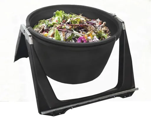 Trommel-Composter 180 Liter, schwarz