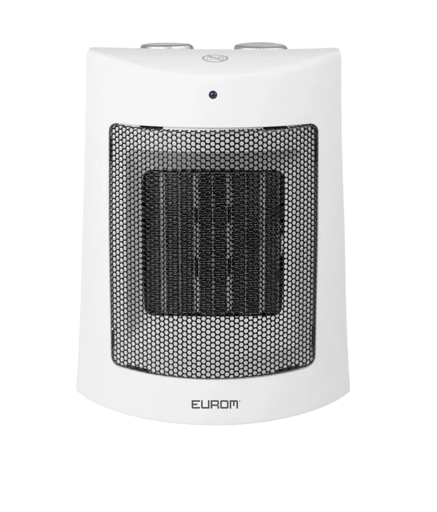 PTC 1500 ceramic heater, 3 power options, 500 - 1500 W