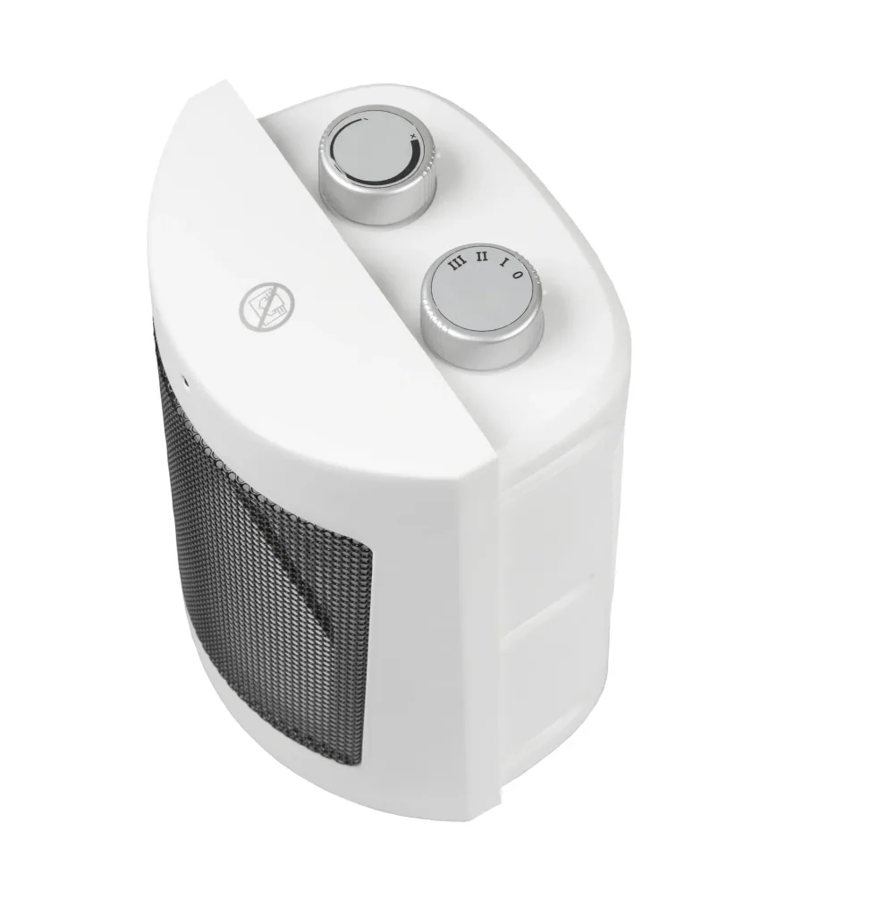 PTC 1500 ceramic heater, 3 power options, 500 - 1500 W