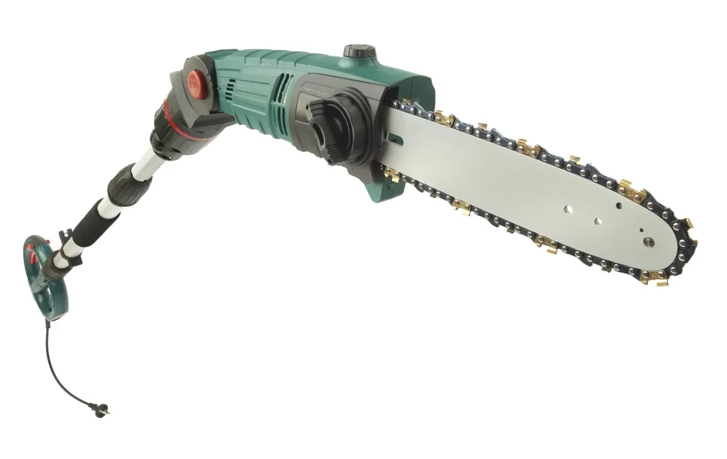 3D tree and hedge care set with telescopic multi-handle