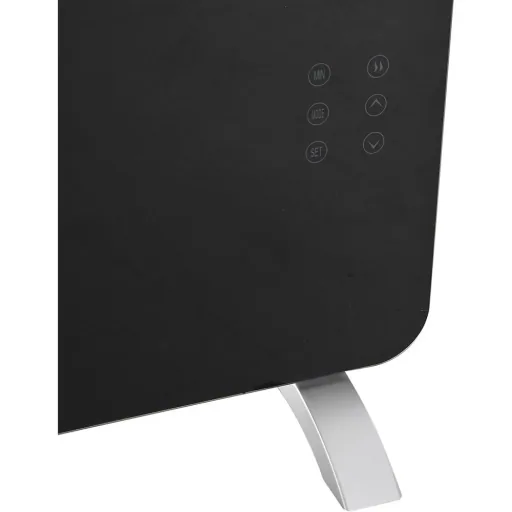 Heater Radiator Floor or Wall Mounted Timer with Remote Control 1000/2000W Black