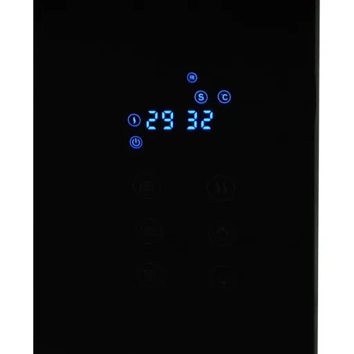 Heater Radiator Floor or Wall Mounted Timer with Remote Control 1000/2000W Black