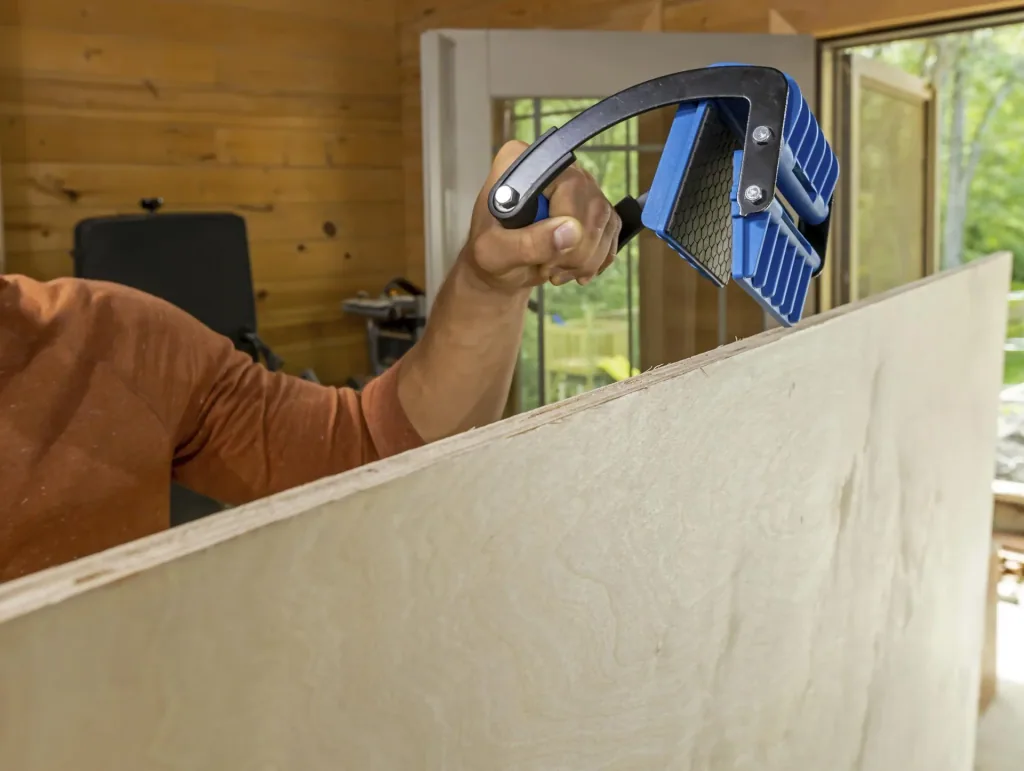 Plate carrying handle