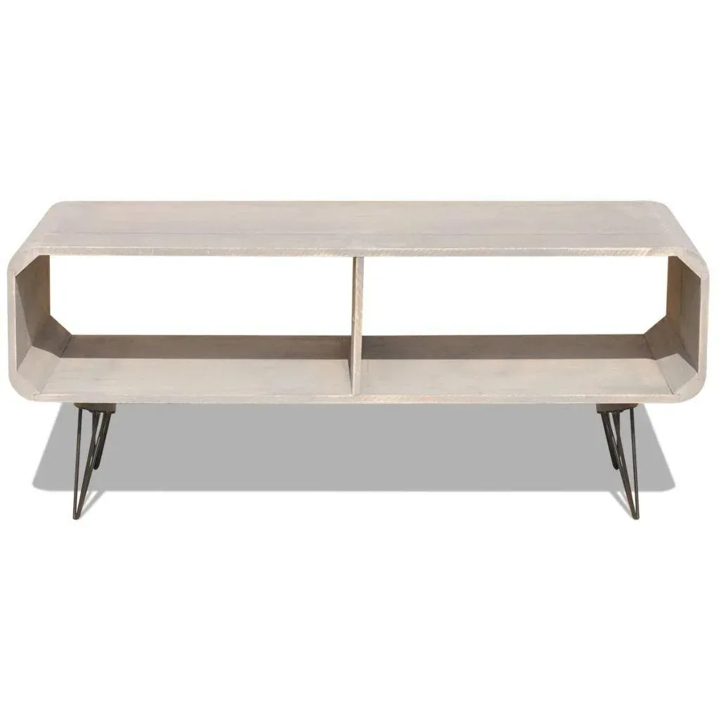 TV cabinet 90x39x38.5 wood grey