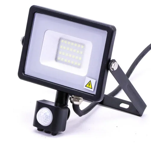 VT-20-S-Z LED headlight with sensor - 20 W - 1600 Lm - 4000K - black