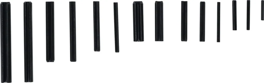 Hollow split pins/spring pins 450 pieces