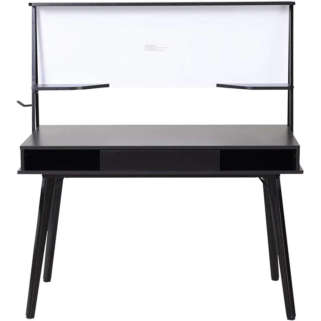 Desk with whiteboard