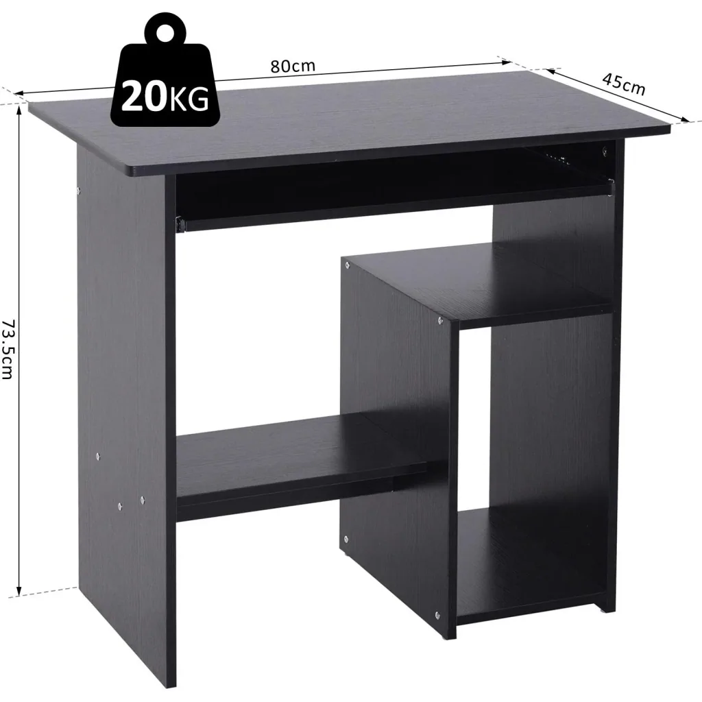 Desk, black