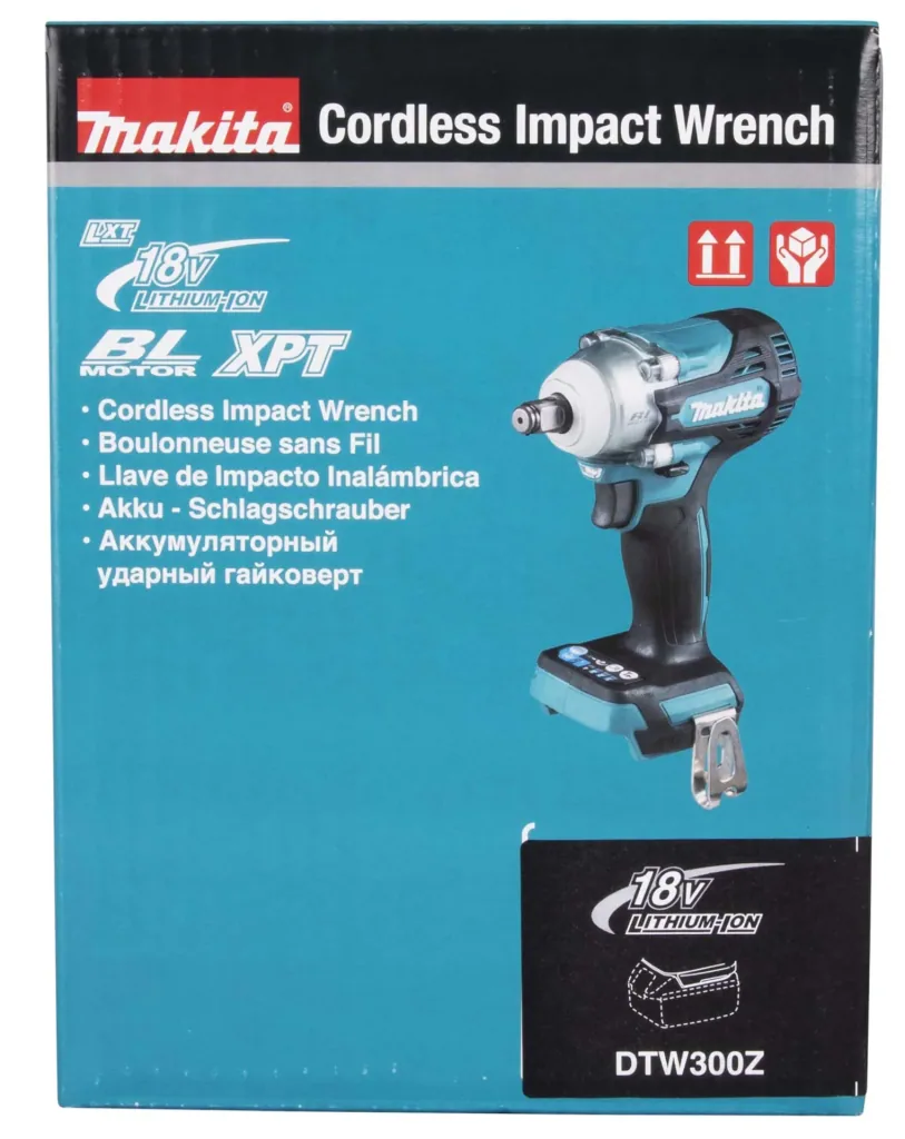 Cordless impact wrench 18V (without battery, without charger) DTW300Z
