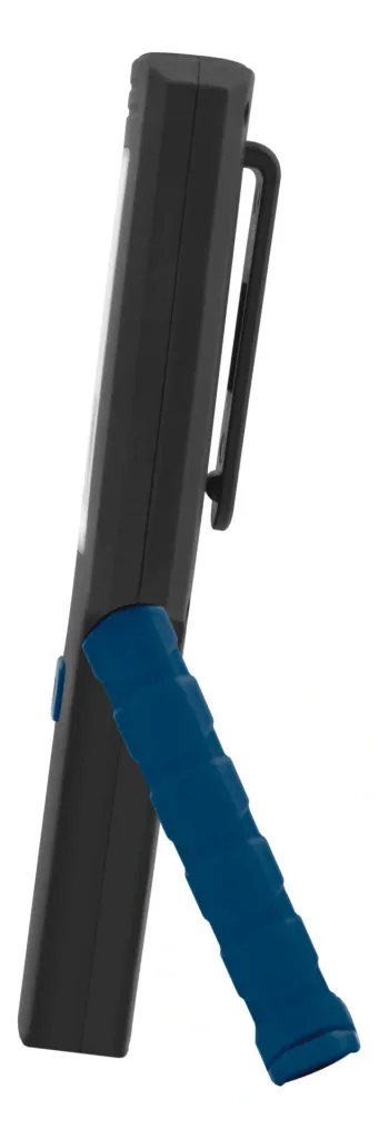 Multifunctional workshop light with rotating handle, battery-operated