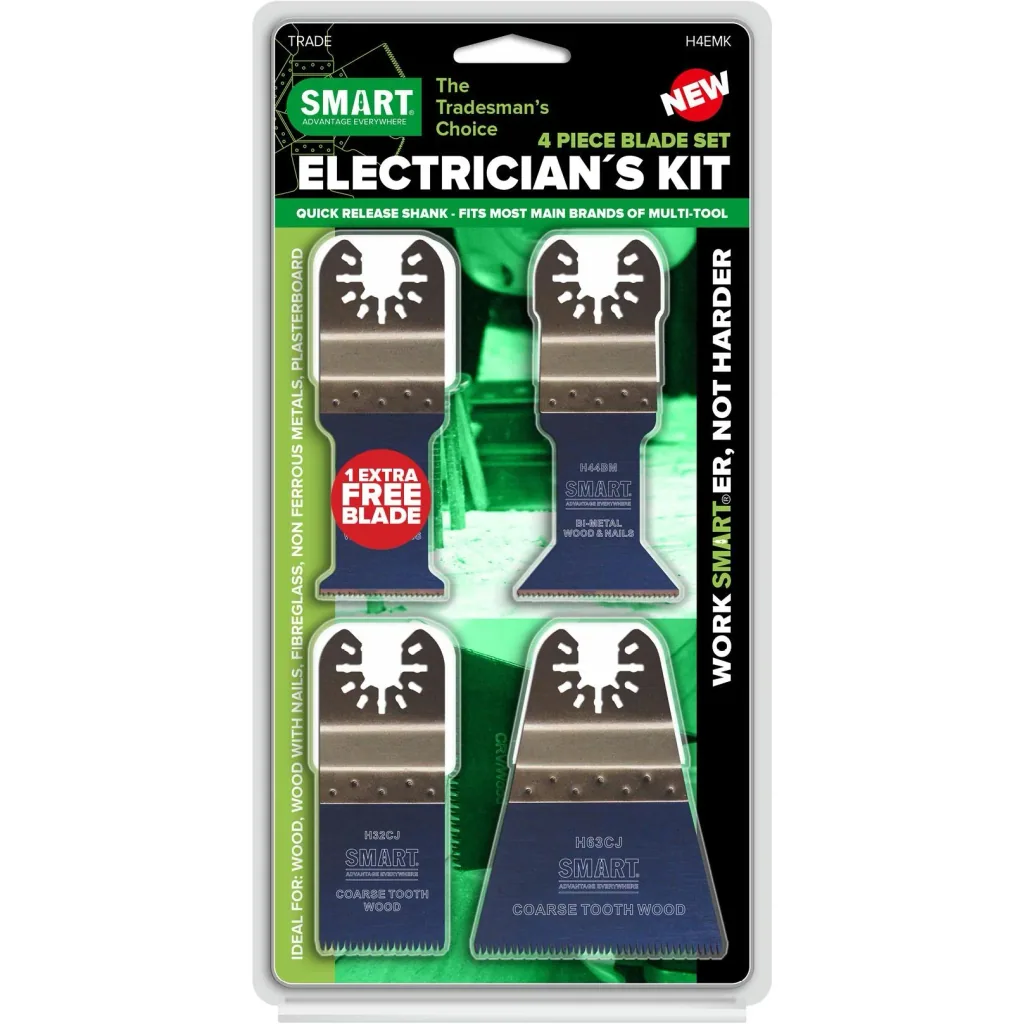A TRA 4+1st Blad assorted electrician