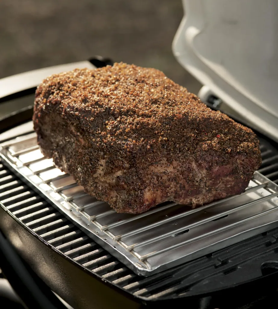 Heat shield for roasting rack, small