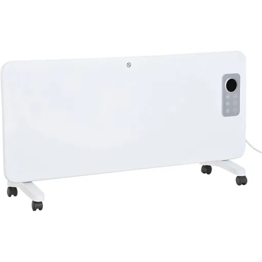 Heater Electric Heater Timer with Remote Control 1000/2000W White