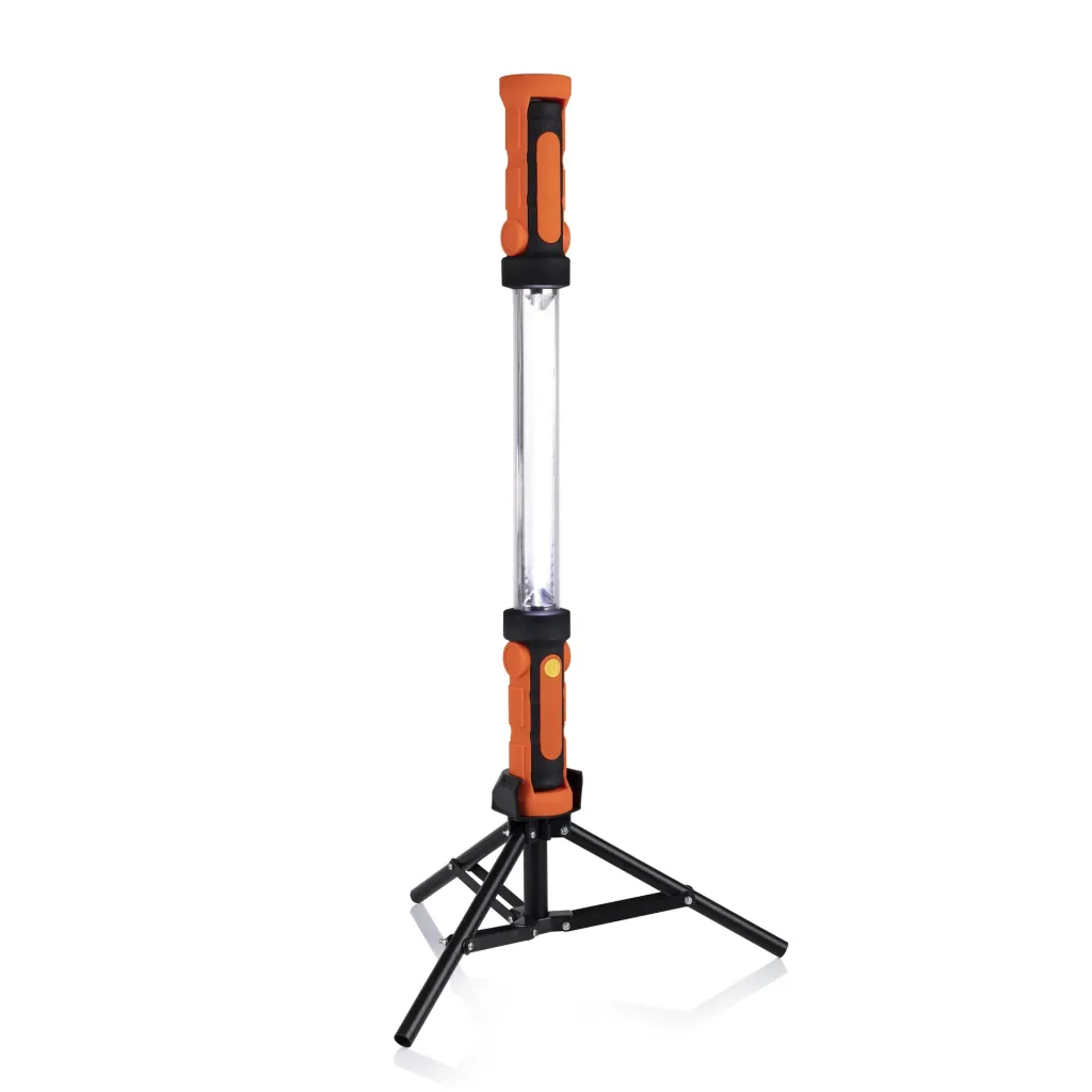 360° work light with stand, rechargeable