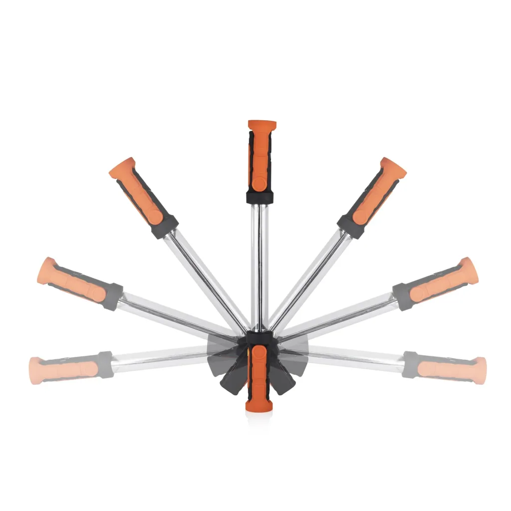 360° work light with stand, rechargeable
